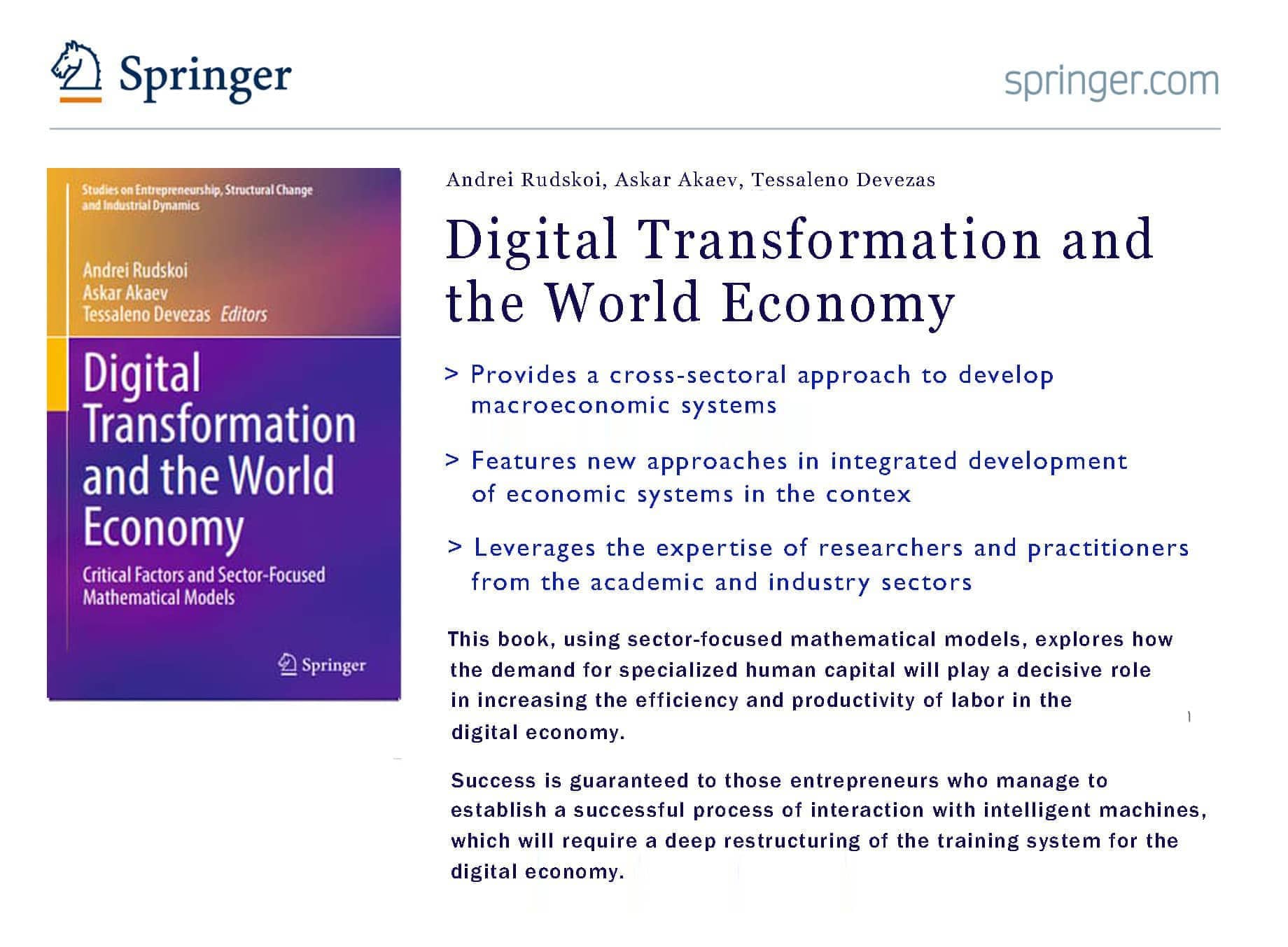 Tessaleno Devezas - Digital Transformation and the World Economy